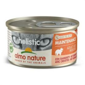 Almo Nature Holistic Maintenance Adult Cat Mousse With Shrimps